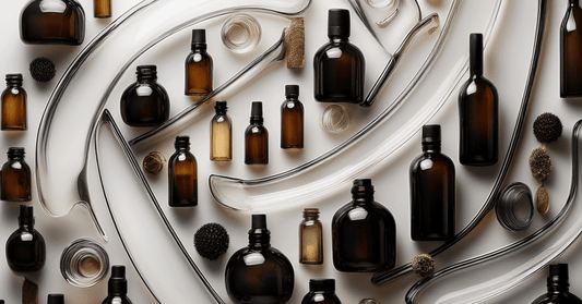 Cosmetic glass bottles jars vials for oils creams lotions wholesale