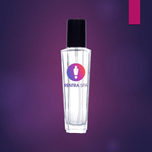 C03 - Contemporary Premium Clear Octagonal 120ml Glass Bottles with Lotion Pump - Distinctive Luxury Packaging for Elite Brands