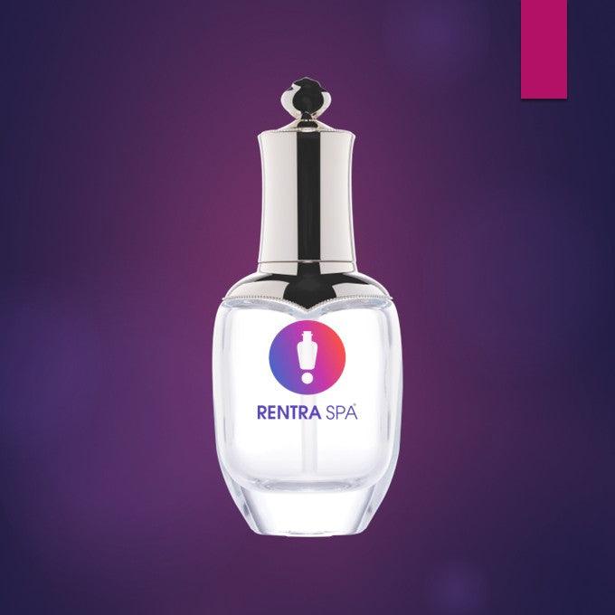 C09 - Imported Premium Decanter 40ml Glass Bottle with Fancy Lotion Pump for Luxury Skincare