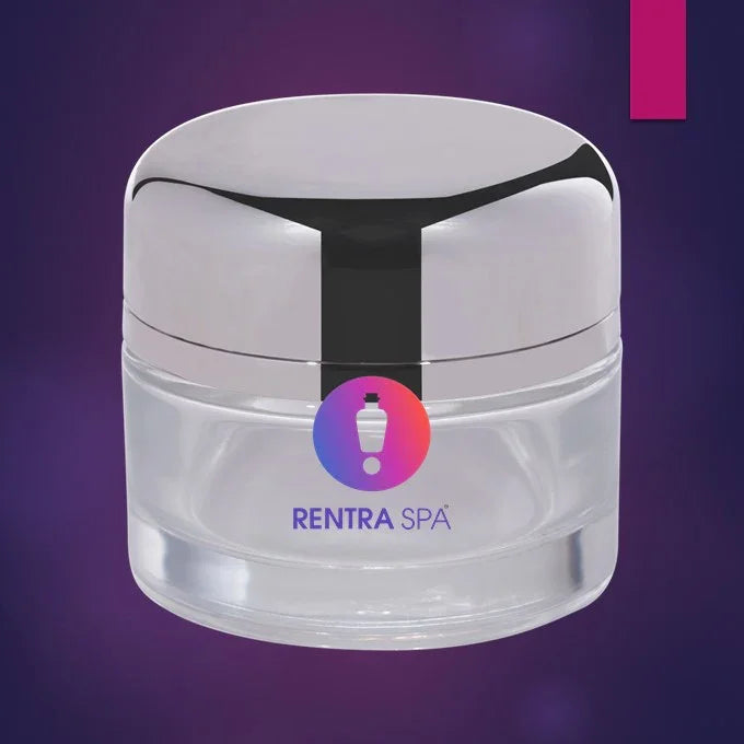 50g Glass Jars with Premium Curved Lid & Wad (C39)