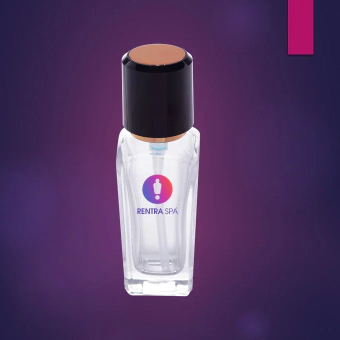 40ml Glass Bottles with Lotion Pump & Premium Double Toned Lid (C42)
