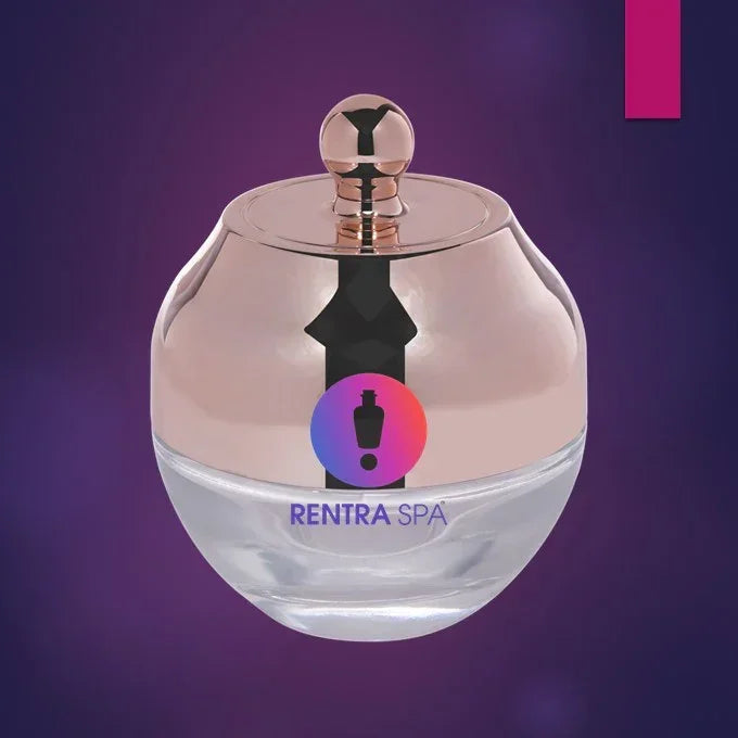 20g Decanter Shaped Glass Jars with Lid & Wad (C46)