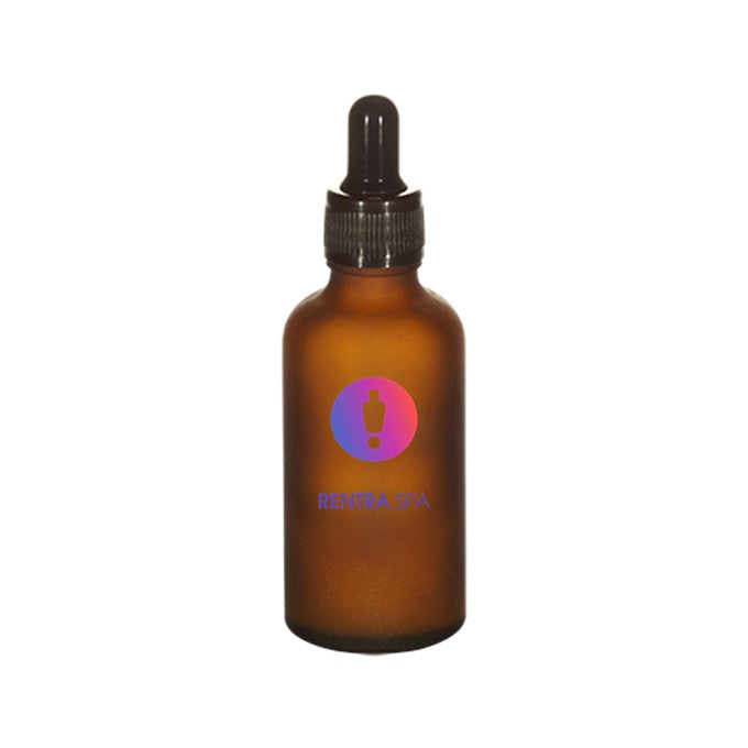 50ml Amber Frosted Glass Dropper Bottle