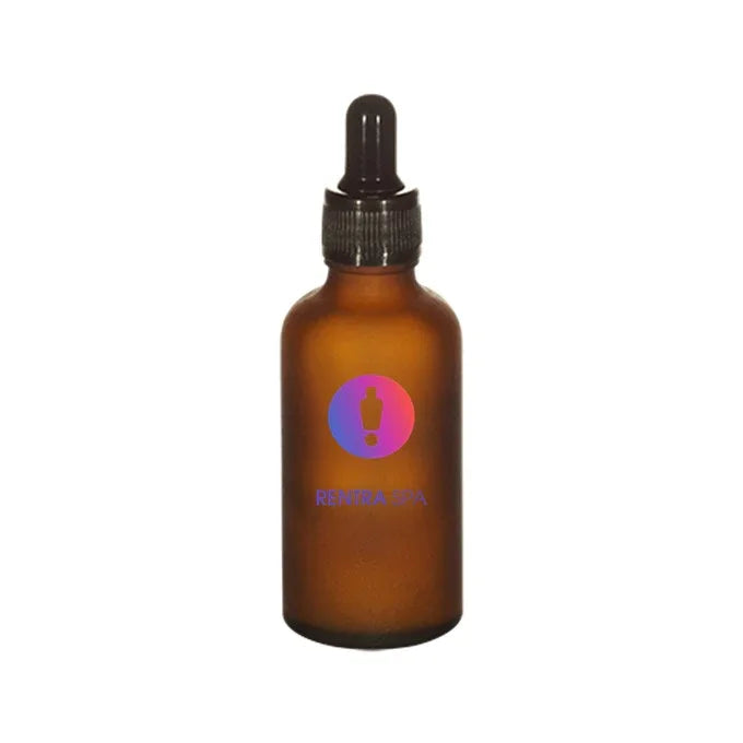 50ml Amber Frosted Glass Dropper Bottle