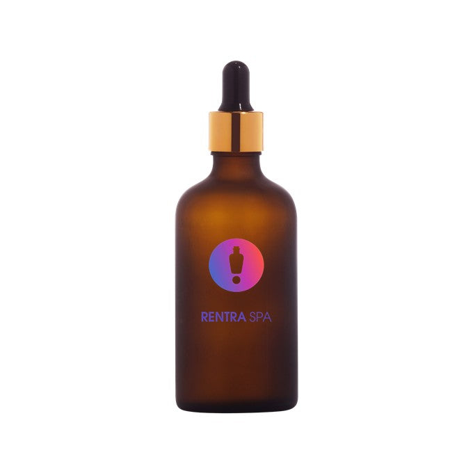 50ml Amber Frosted Glass Dropper Bottle