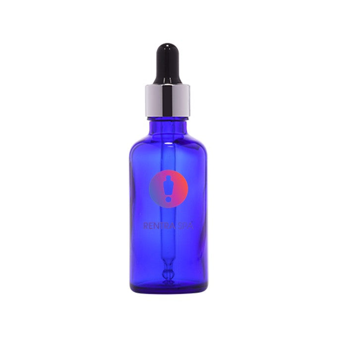 50ml Blue Glass Dropper Bottle