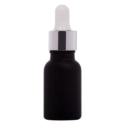 10ml Black Glass Dropper Bottle
