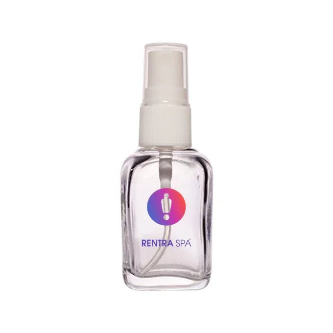 18mm Imported Empty 30ml Square Clear Glass Bottle + Closure