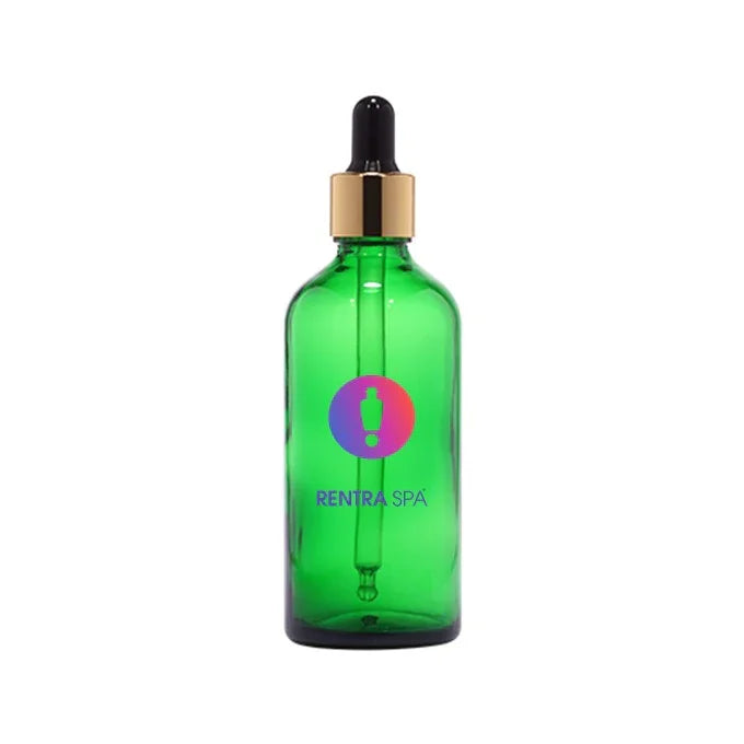 100ml Green Glass Dropper Bottle