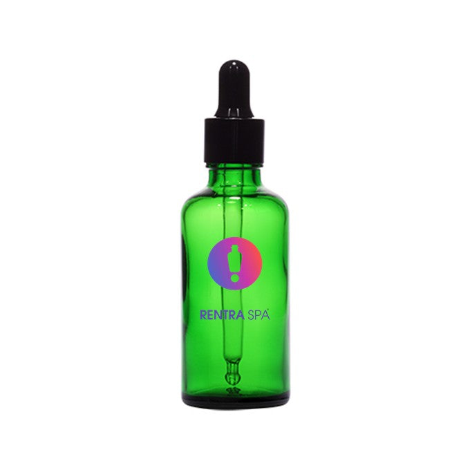 50ml Green Glass Dropper Bottle