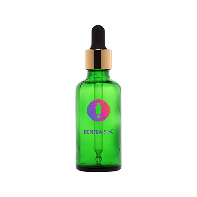 50ml Green Glass Dropper Bottle