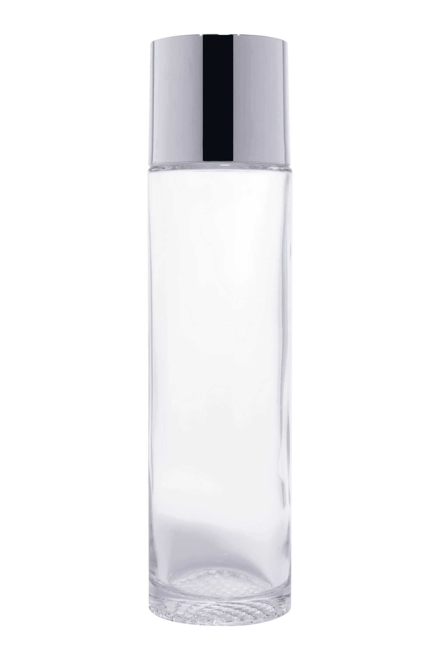 C04 Imported Empty Premium Clear Crystal Glass Bottles - Lotion Pump & Screw Cap options - Rentra S.P.A™