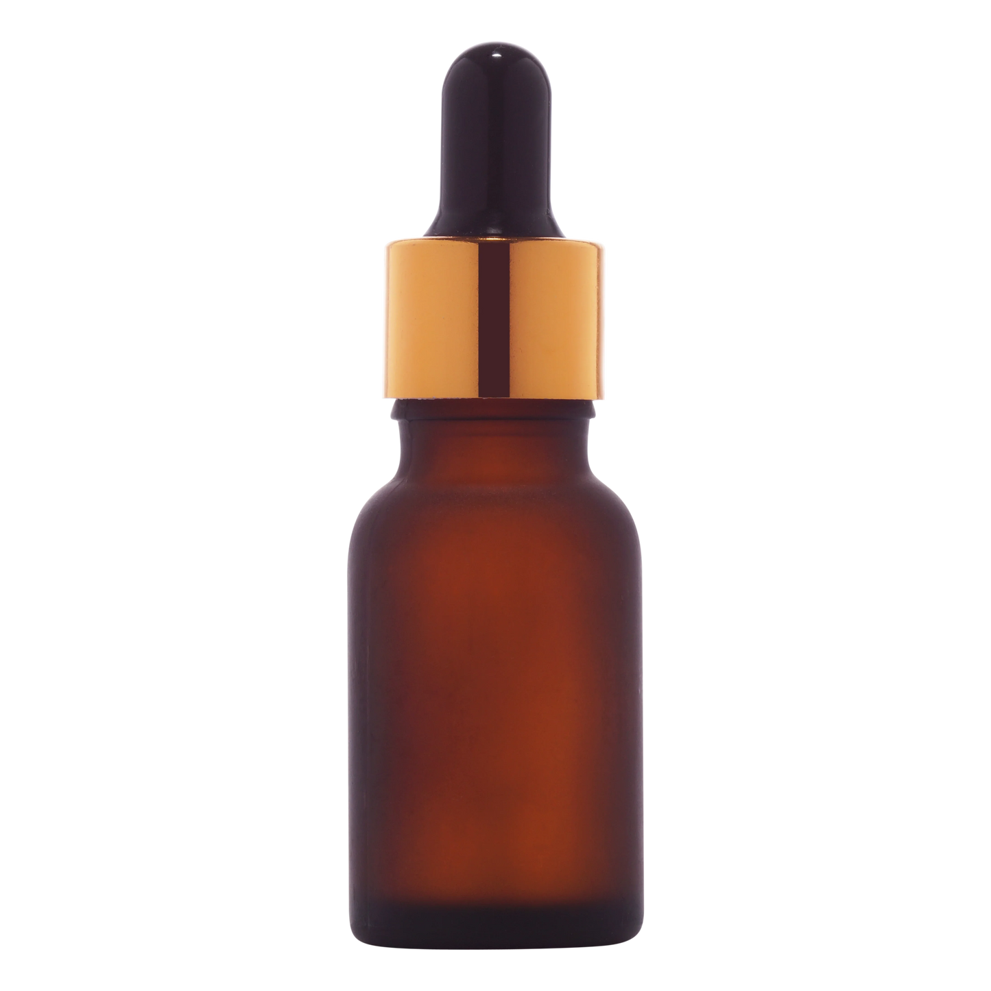 10ml Amber Frosted Glass Dropper Bottle