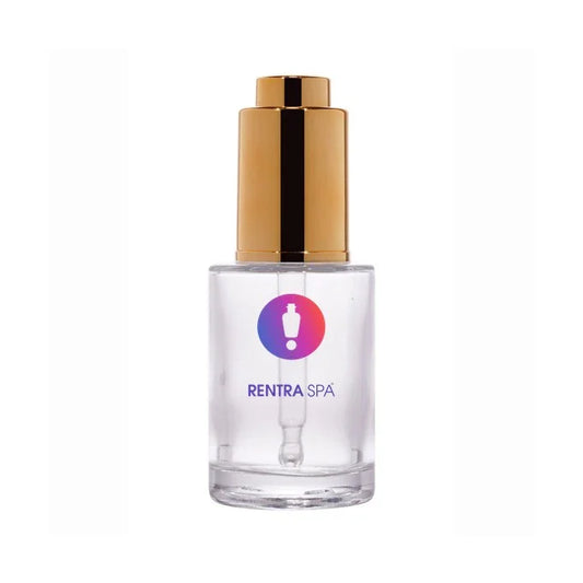 30ml Press Button Glass Dropper Bottle (Flat Shoulder)