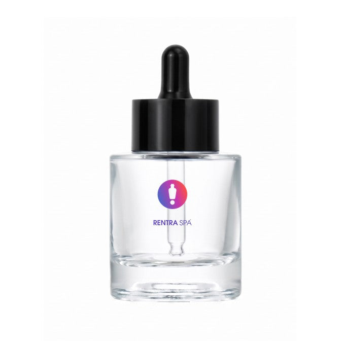 50ml Flat-Shoulder thick Clear Glass Dropper Bottle — Pipette Bottle