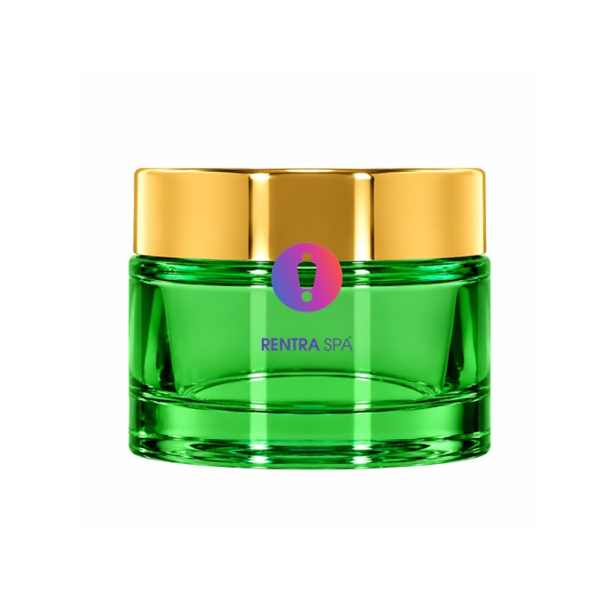 50g Green Glass Jar with Lid