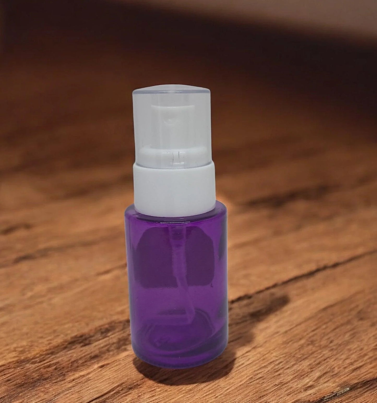 20mm Imported Empty 30ml Flat Neck Round Painted Glass Bottle + T2 Spray Pump - Rentra S.P.A™