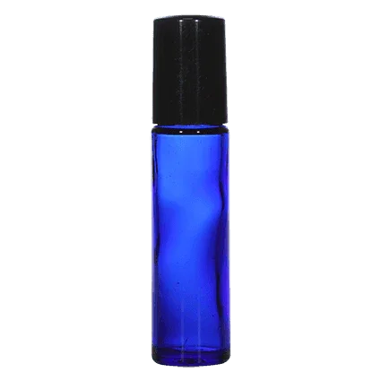 16mm Imported Empty 10ml Cobalt Blue Glass Roll on Bottle - Rentra S.P.A™