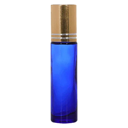 16mm Imported Empty 10ml Cobalt Blue Glass Roll on Bottle - Rentra S.P.A™