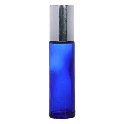 16mm Imported Empty 10ml Cobalt Blue Glass Roll on Bottle - Rentra S.P.A™