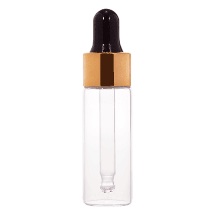 Imported Empty Borosilicate Clear Glass Vials + Glass Dropper 2ml, 3ml, 5ml and 10ml - Rentra S.P.A™