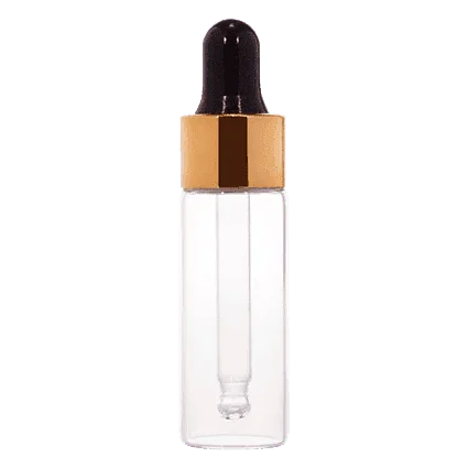 Imported Empty Borosilicate Clear Glass Vials + Glass Dropper 2ml, 3ml, 5ml and 10ml - Rentra S.P.A™
