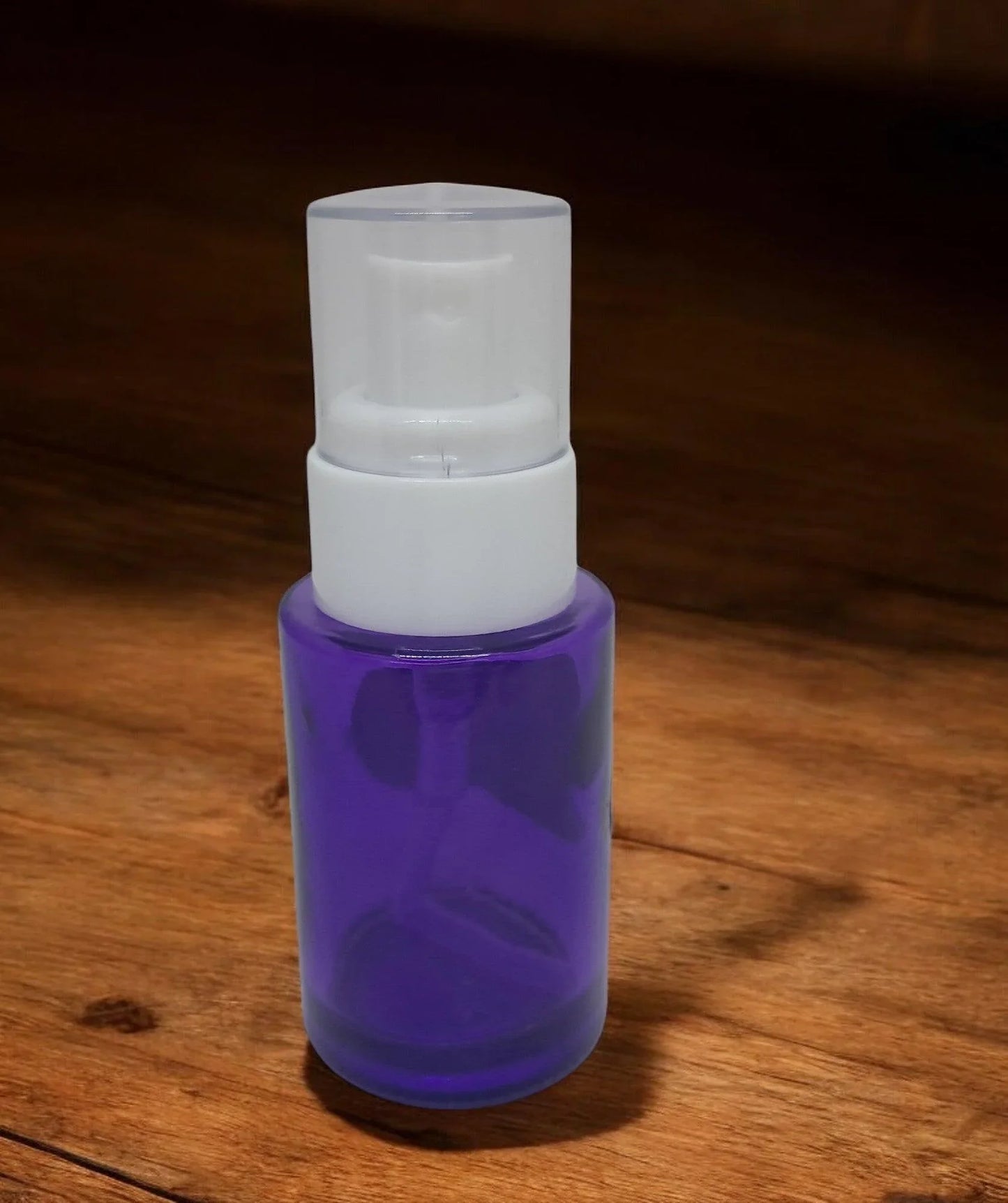 20mm Imported Empty 30ml Flat Neck Round Painted Glass Bottle + T2 Spray Pump - Rentra S.P.A™