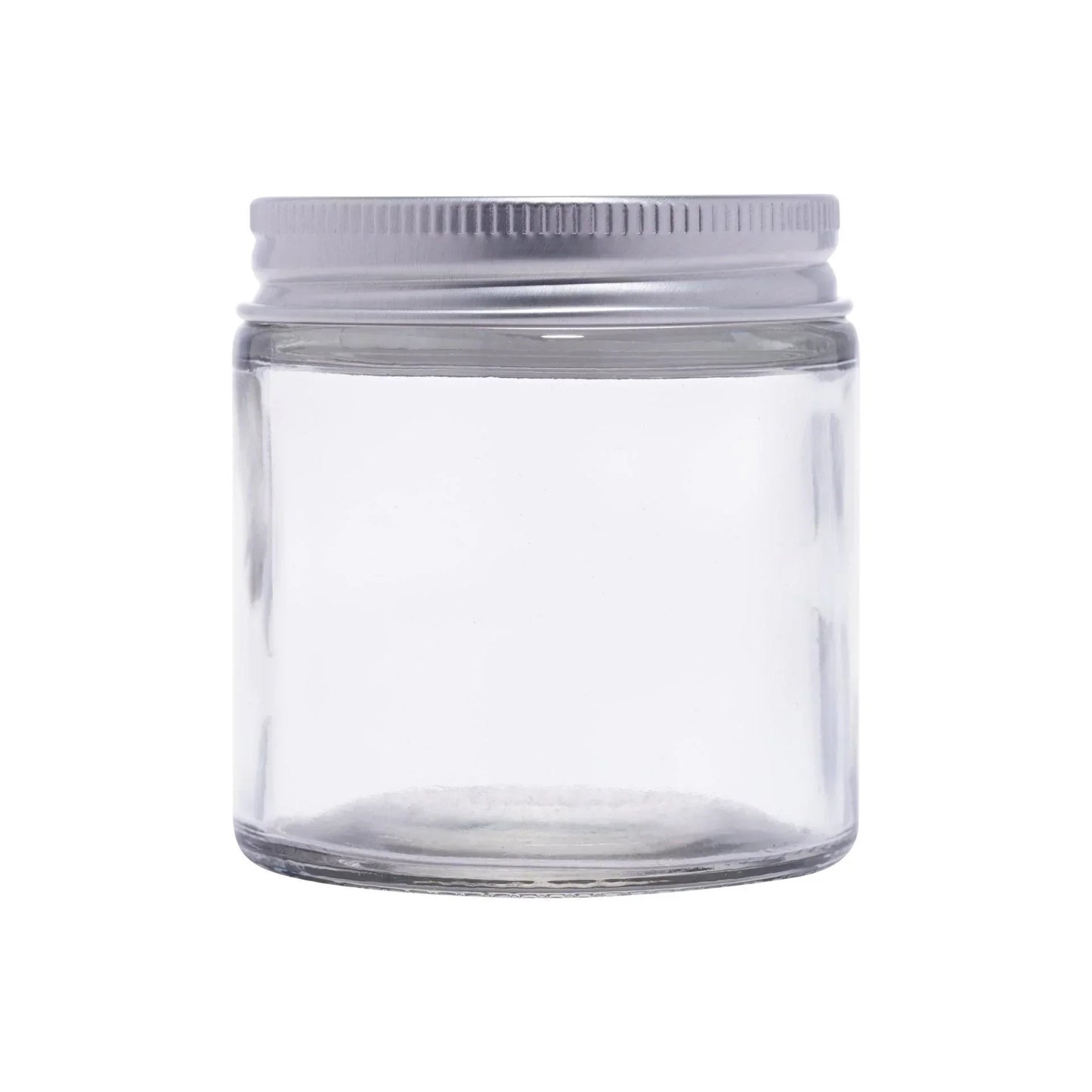 100g Clear Glass Jars with Metal Lid