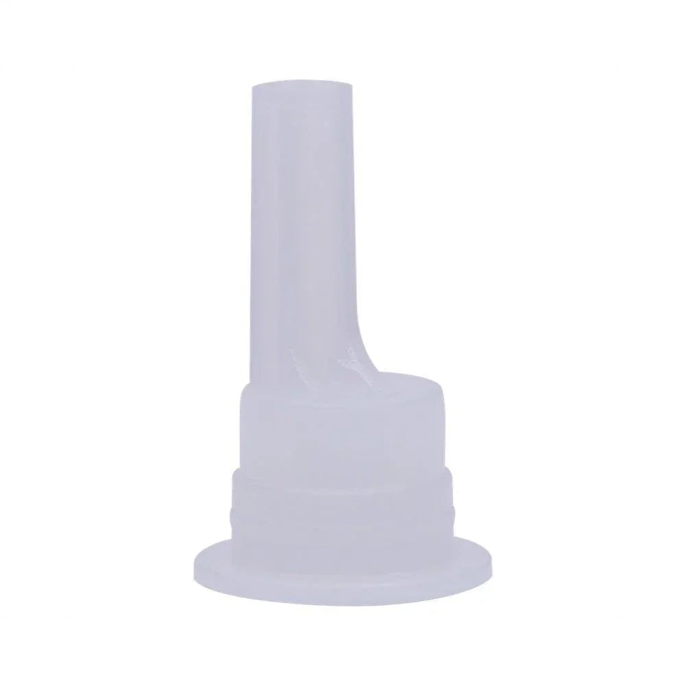 Clear plastic 18mm euro dropper insert for cosmetic glass bottles