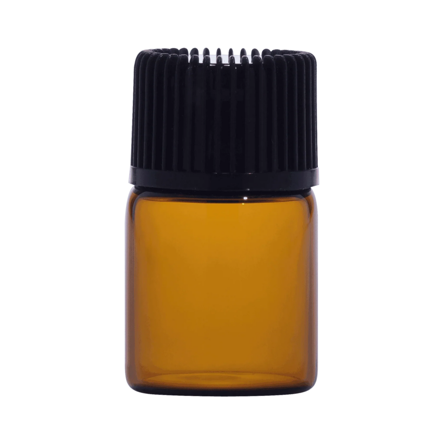Imported Empty Borosilicate Amber Glass Vial, Plug and Cap 1ml - Rentra S.P.A™