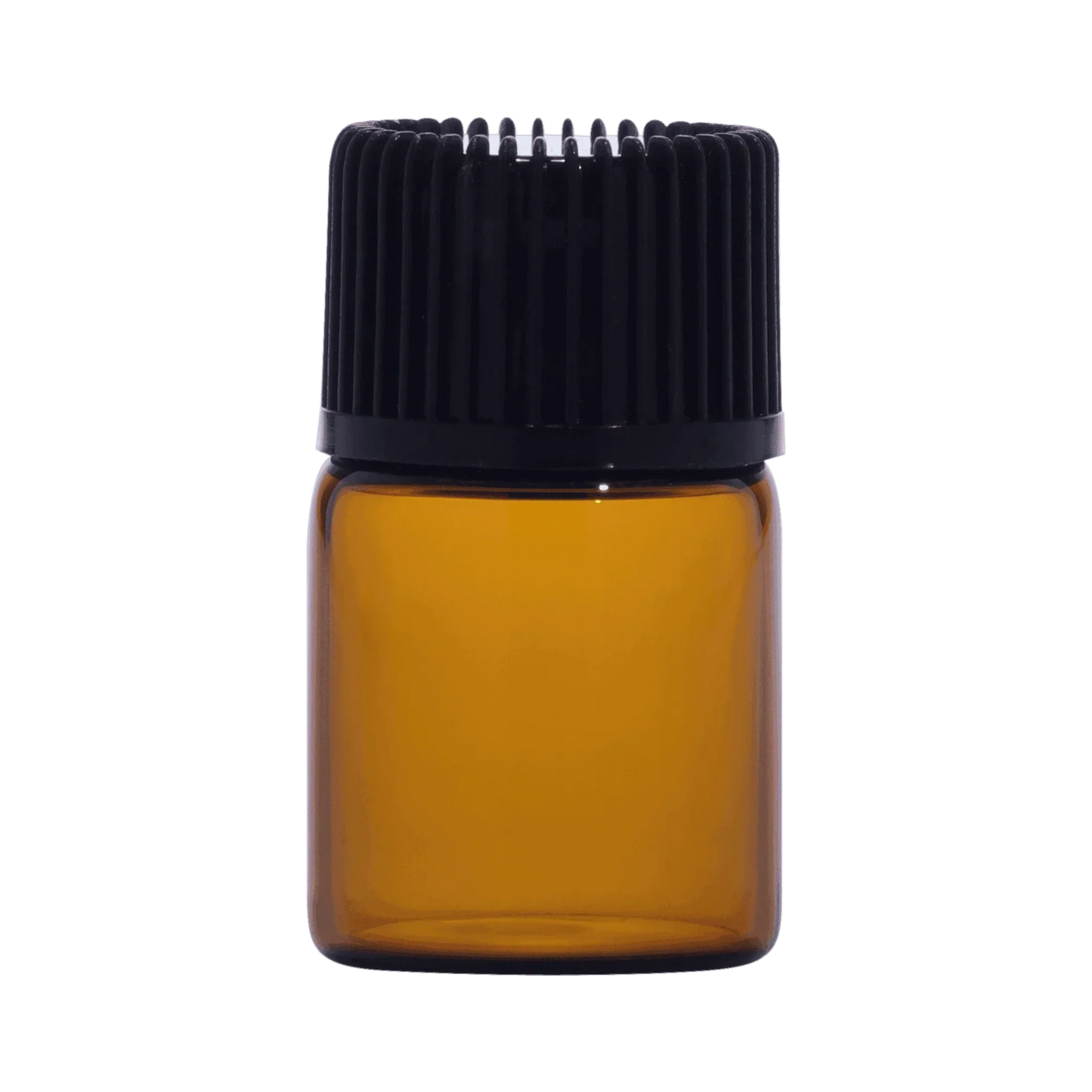 Imported Empty Borosilicate Amber Glass Vial, Plug and Cap 1ml - Rentra S.P.A™
