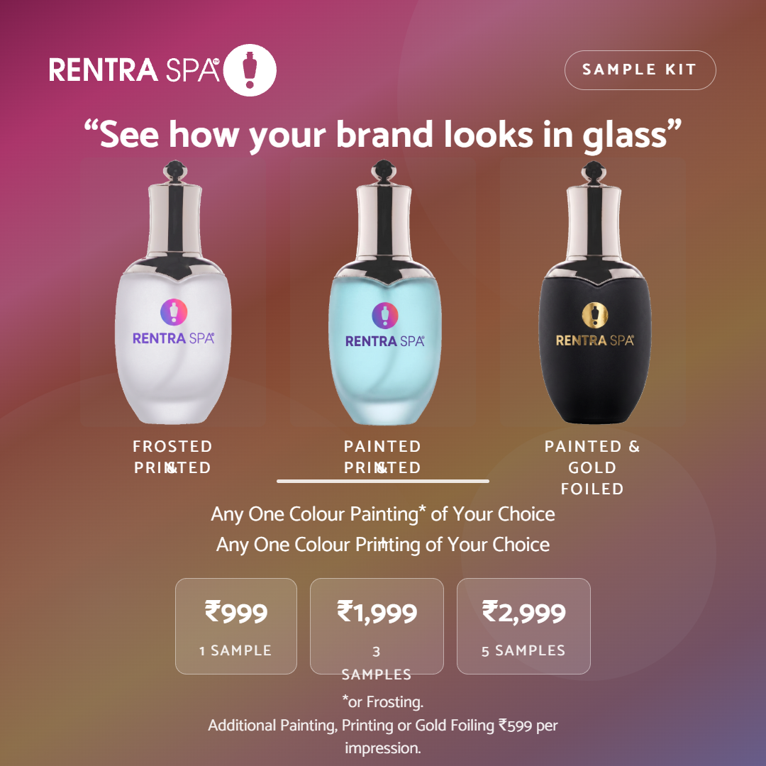 RENTRASPA Customised Premium Cosmetic Packaging Sample Kit
