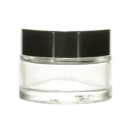 Imported Empty 50g Clear Glass Jars with Lid - Rentra S.P.A™