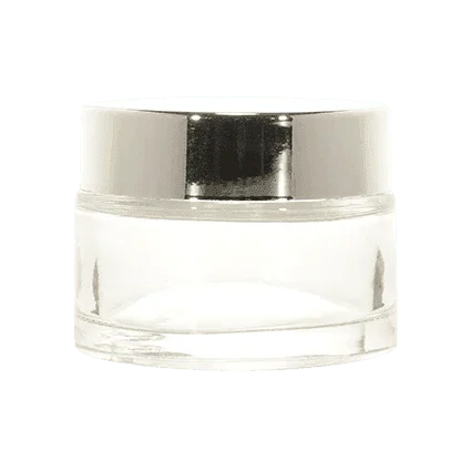 Imported Empty 50g Clear Glass Jars with Lid - Rentra S.P.A™