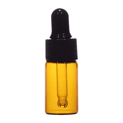 Imported Empty Borosilicate Amber Glass Vials + Glass Dropper 2ml, 3ml, 5ml and 10ml - Rentra S.P.A™