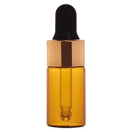 Imported Empty Borosilicate Amber Glass Vials + Glass Dropper 2ml, 3ml, 5ml and 10ml - Rentra S.P.A™