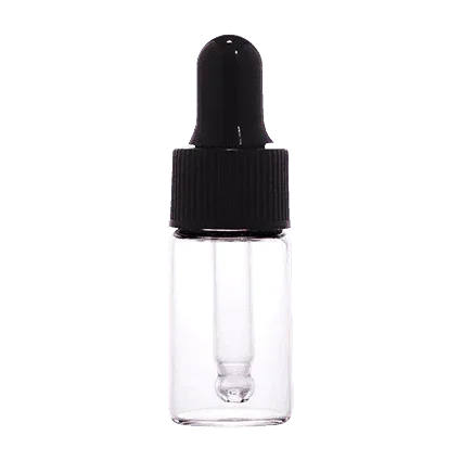 Imported Empty Borosilicate Clear Glass Vials + Glass Dropper 2ml, 3ml, 5ml and 10ml - Rentra S.P.A™
