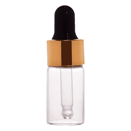 Imported Empty Borosilicate Clear Glass Vials + Glass Dropper 2ml, 3ml, 5ml and 10ml - Rentra S.P.A™