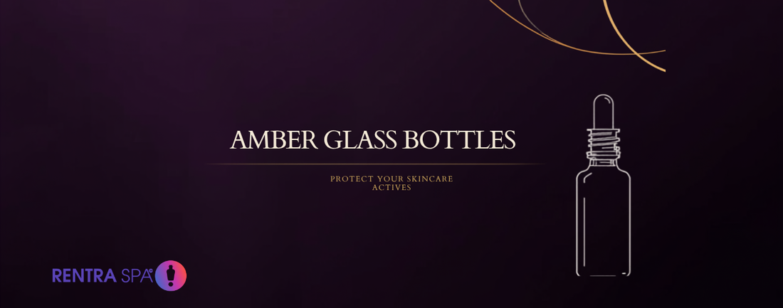 Amber glass bottles - RENTRASPA