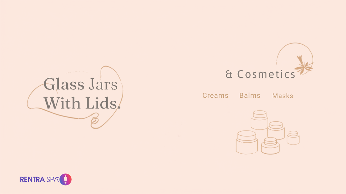 Glass Jars With Lids — RENTRASPA
