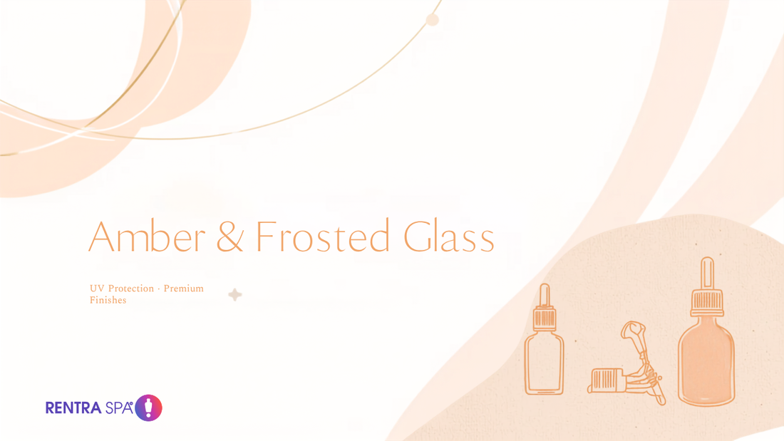 Amber & Frosted Glass — RENTRASPA