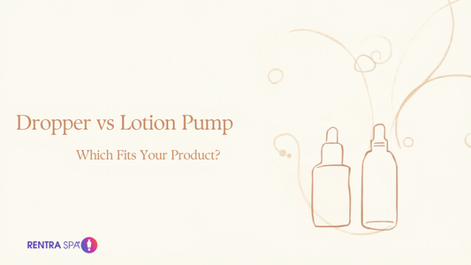 Dropper vs Lotion Pump — RENTRASPA