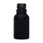 15ml black glass bottle with 18mm neck, bottle only – RENTRASPA