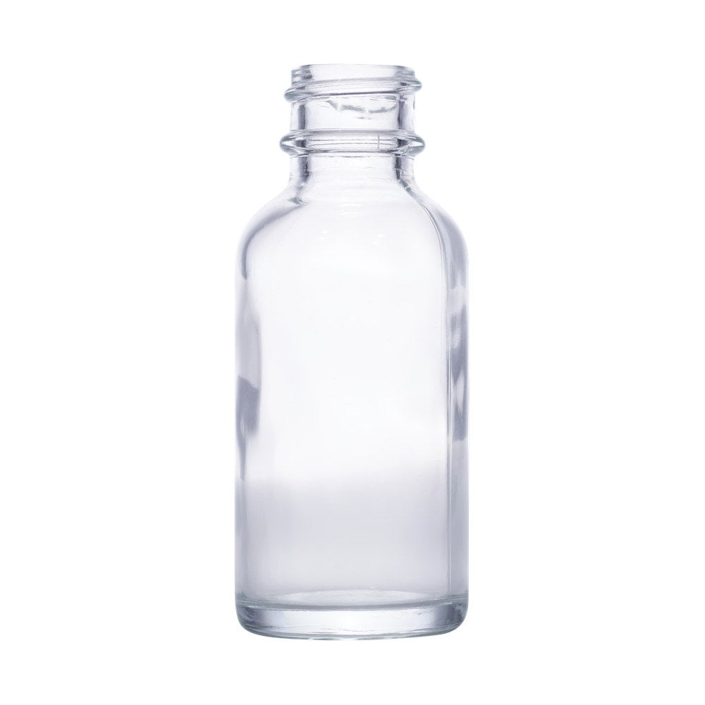 30ml clear glass bottle with 18mm neck, bottle only – RENTRASPA