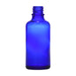 50ml blue glass bottle with 18mm neck, bottle only – RENTRASPA