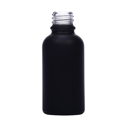 30ml black glass bottle with 18mm neck, bottle only – RENTRASPA