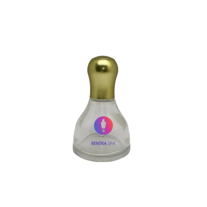 Premium 30ml Glass Bottle with Gold Dome Glass Dropper