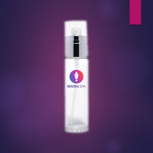 C75 Imported Empty Premium Clear Crystal Glass Bottles with Lotion Pump