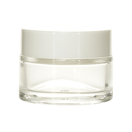 Imported Empty 20g Clear Glass Jars with Lid - Rentra S.P.A™