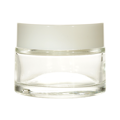 Imported Empty 50g Clear Glass Jars with Lid